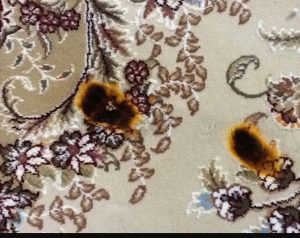 چگونه سوختگی فرش را از بین ببریم ؟