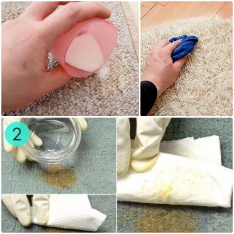 پا ک کردن لکه روغن از روی فرش 