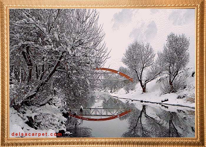 تابلو فرش 1000 شانه