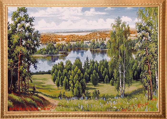 تابلو فرش 1000 شانه